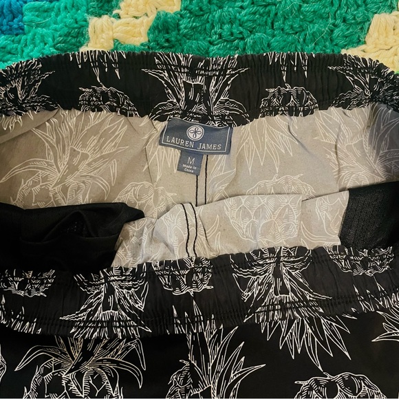Lauren James Pineapple Printed Shorts - Picture 3 of 3